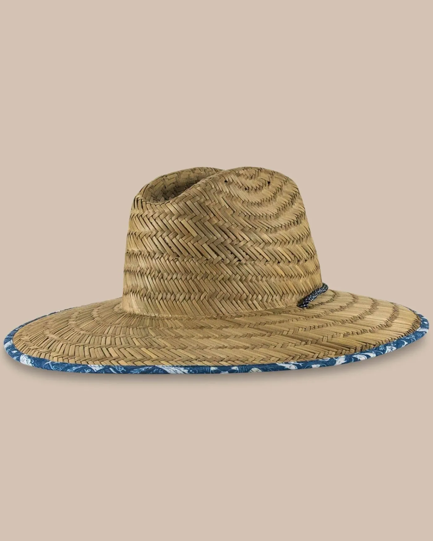 Outlet Southern Tide All Inclusive Straw Hat Aged Denim