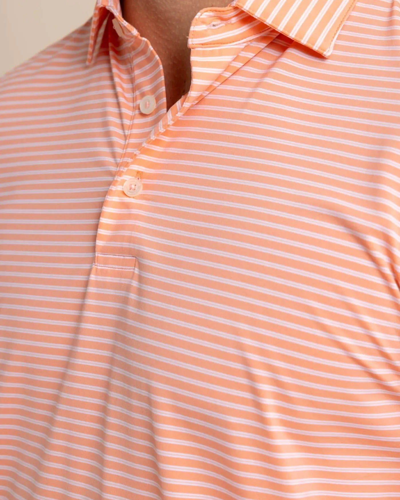 Cheap Southern Tide Brrr°-Eeze Beattie Stripe Performance Polo