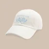 Discount Southern Tide Game, Set, Match Leather Strap Hat White