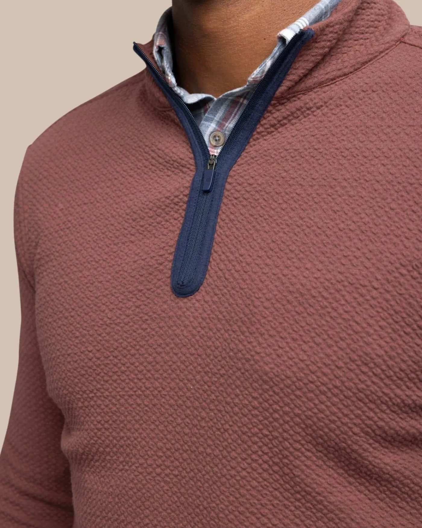 Clearance Southern Tide Heather Outbound Quarter Zip