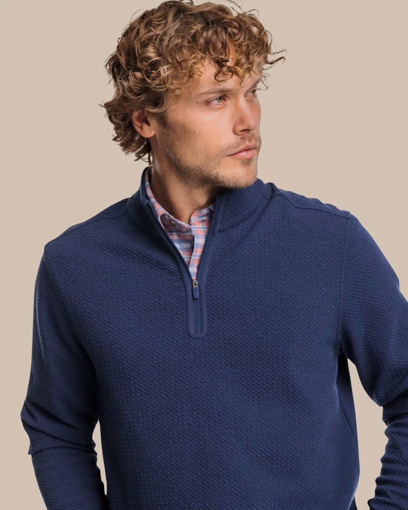 Clearance Southern Tide Heather Outbound Quarter Zip