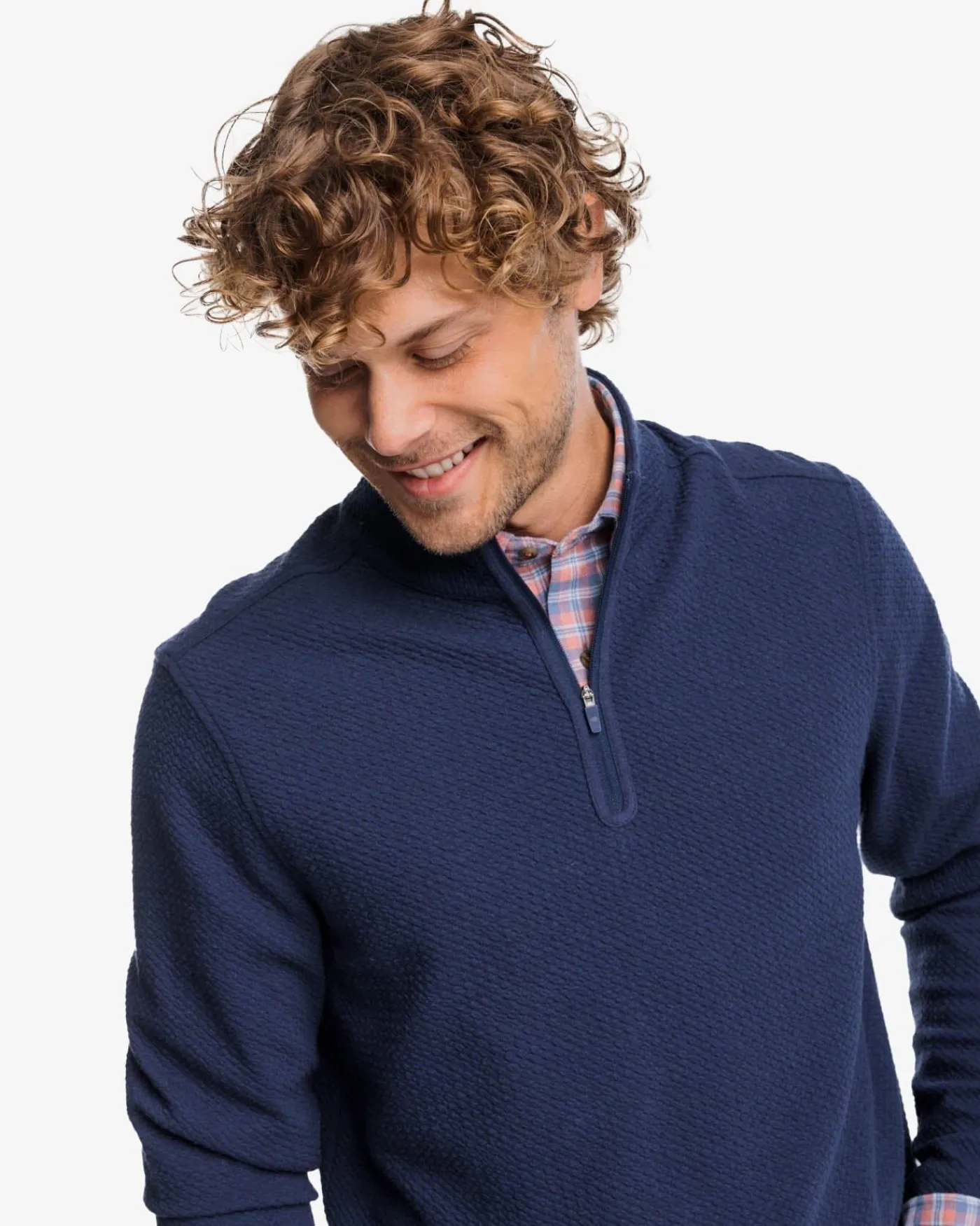 Clearance Southern Tide Heather Outbound Quarter Zip