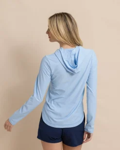 Best Sale Southern Tide Linley Brrr°®-Illiant Performance Hoodie