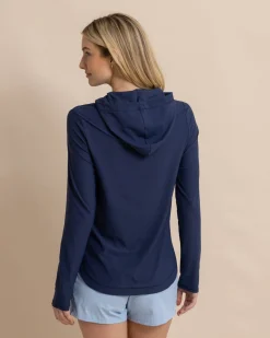 Best Sale Southern Tide Linley Brrr°®-Illiant Performance Hoodie