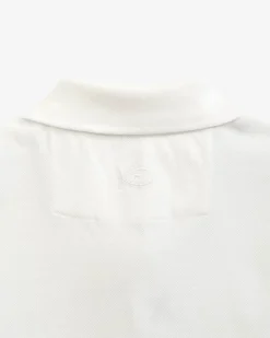 Store Southern Tide Miami Hurricanes Skipjack Polo Shirt Classic White