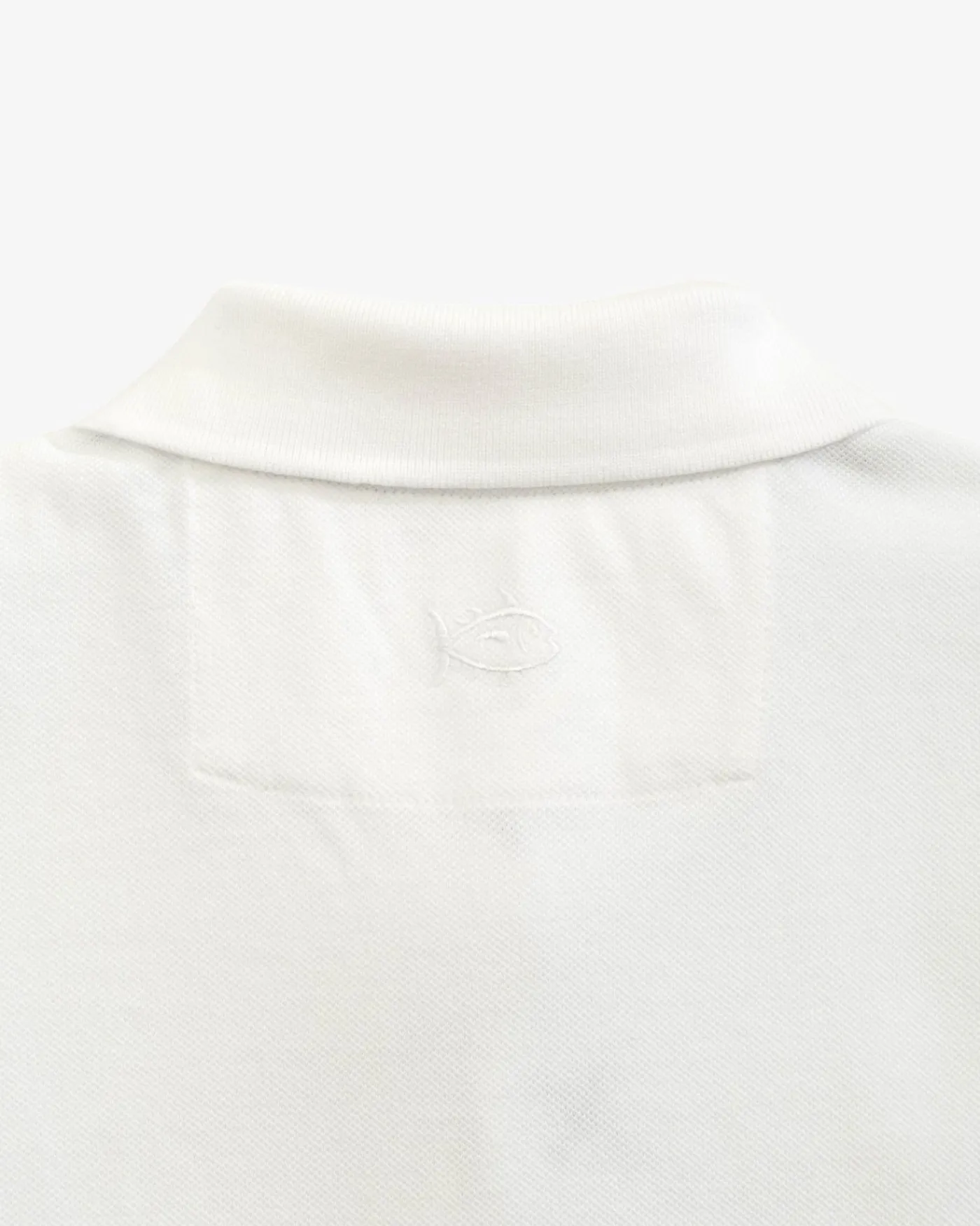 Store Southern Tide Miami Hurricanes Skipjack Polo Shirt Classic White