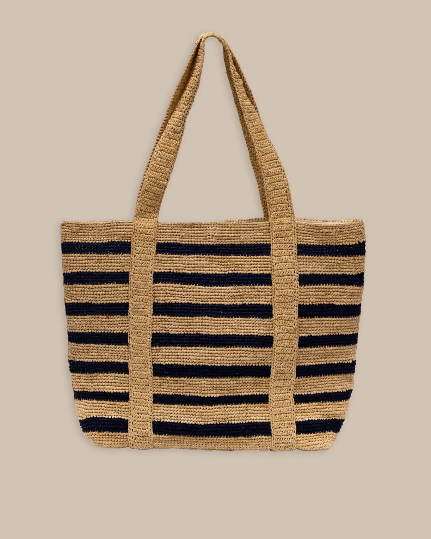 Cheap Southern Tide Striped Straw Hat Carrier Beach Tote Navy