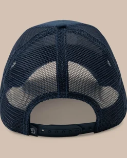 Outlet Southern Tide Tennessee Patch Performance Trucker Hat Seven Seas Blue